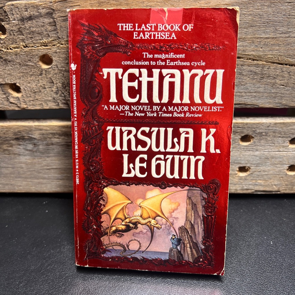 Tehanu Ursula K Le Guin Earthsea Cycle Book 4 Bantam Spectra Paperback 1991